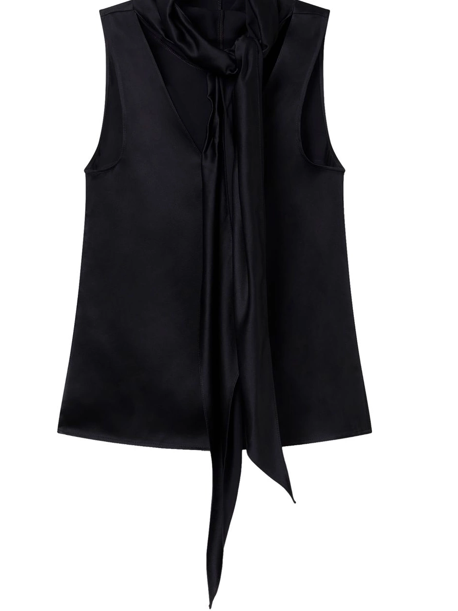 Cheap McCartney scarf-collar Women Stella top sleeveless 0330